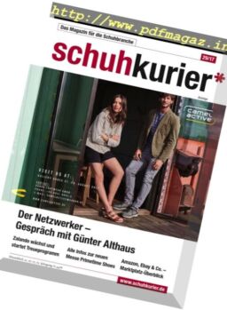 Schuhkurier – 21 Juli 2017