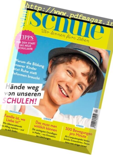 Schule Germany – September-Oktober 2017 Cover