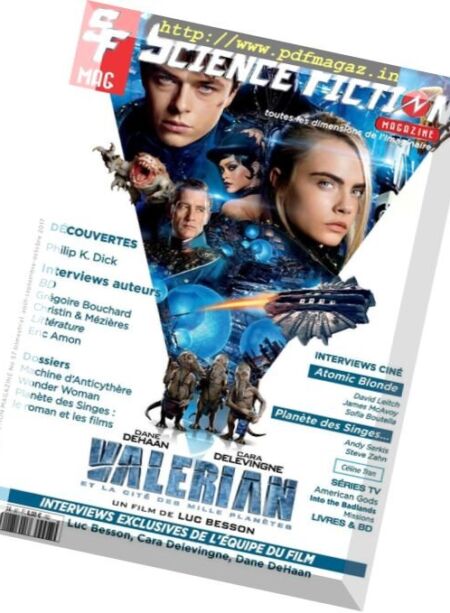 Science Fiction – Aout-Octobre 2017 Cover