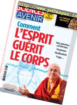 Sciences et Avenir – Aout 2017