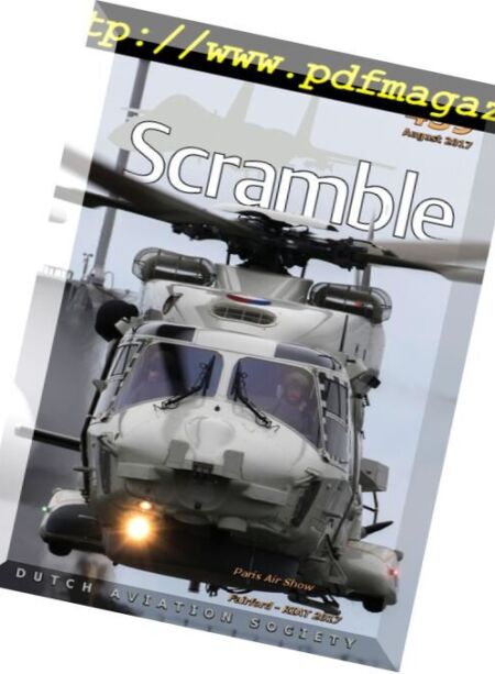 Scramble Magazine – August 2017 Cover