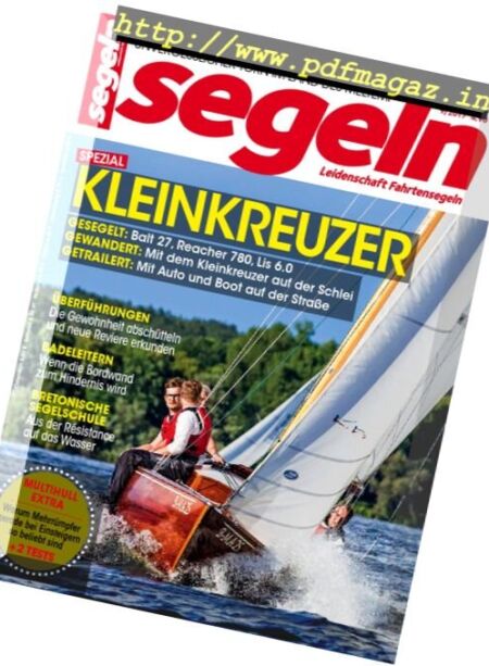Segeln – September 2017 Cover