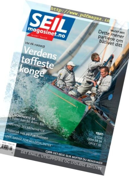 Seilmagasinet – september 2017 Cover