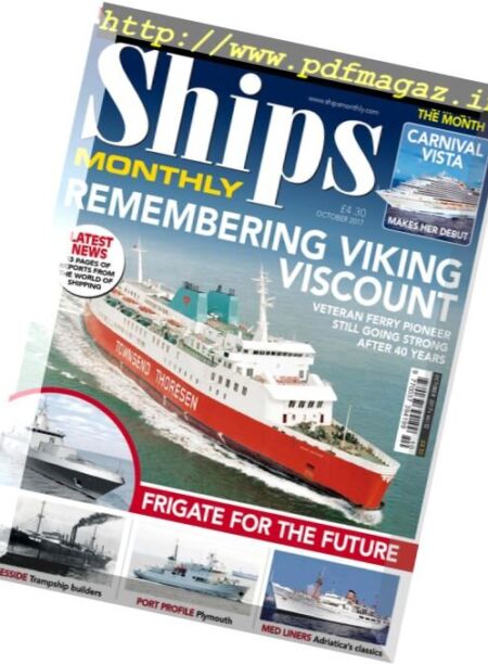 Ships Monthly – October 2017 Cover