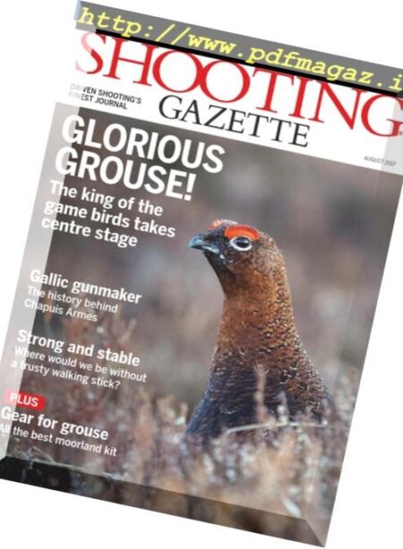 Shooting Gazette – August 2017 Cover