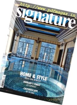 Signature – August 2017