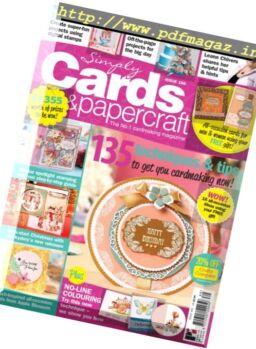 Simply Cards & Papercraft – Issue 166 2017