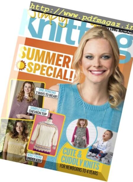 Simply Knitting – September 2017 Cover