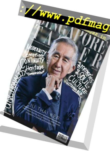 Singapore Tatler – July 2017 Cover