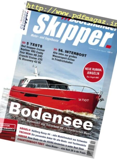 Skipper – September 2017 Cover