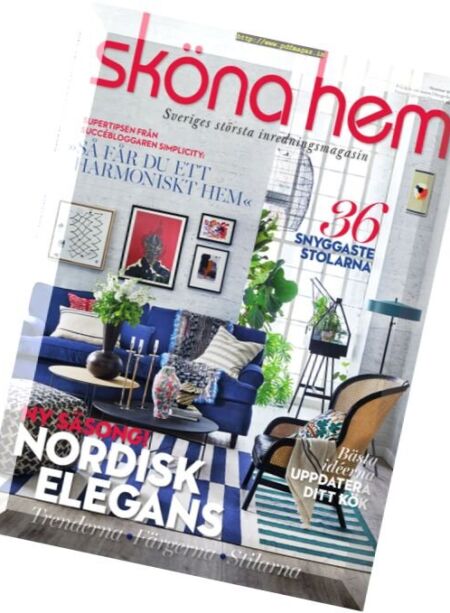 Skona hem – Nr.9 2017 Cover