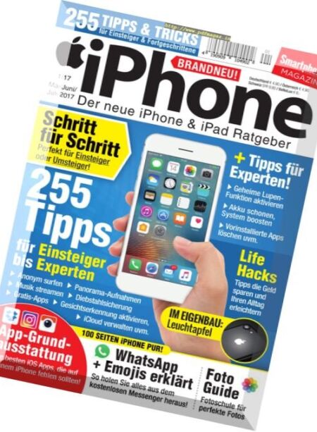 Smartphone – iPhone-Guide Nr.1 – Mai-Juli 2017 Cover
