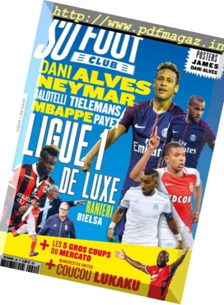 So Foot Club – Septembre 2017 Cover