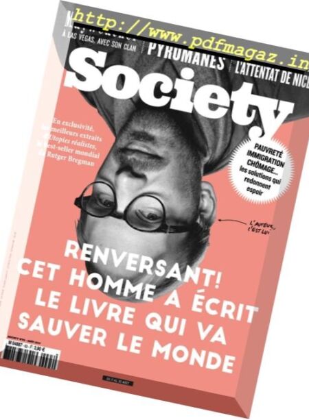 Society – Aout 2017 Cover