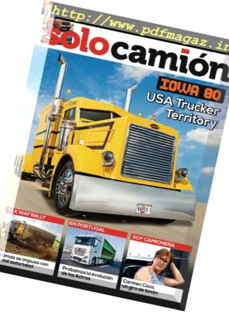 Solo Camion – Septiembre 2017 Cover