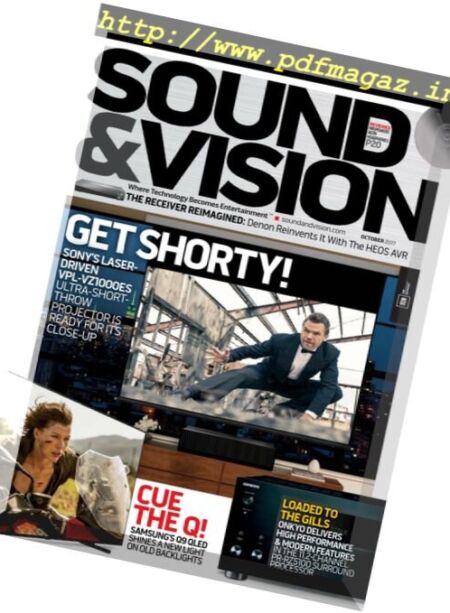 Sound & Vision – October 2017 Cover