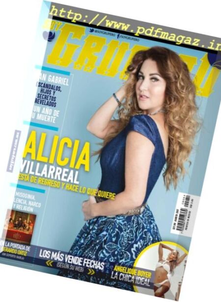 Soy Grupero – Agosto 2017 Cover