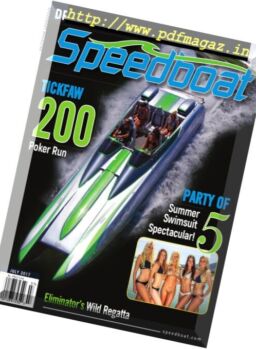 Speedboat – July 2017