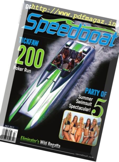 Speedboat – July 2017 Cover