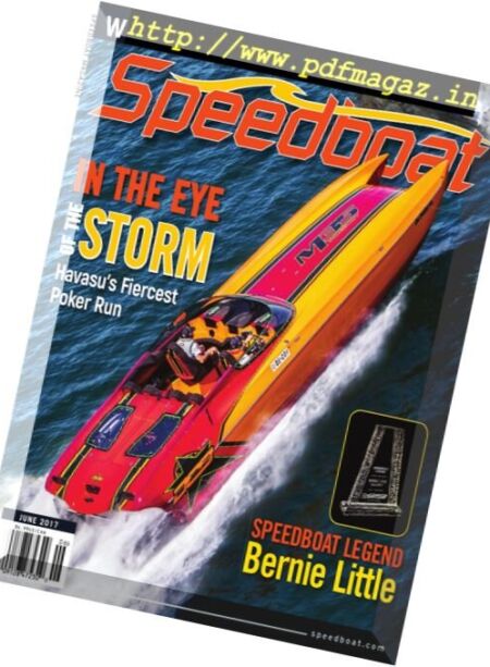 Speedboat – June 2017 Cover