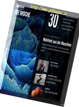 Spektrum Die Woche – 27 Juli 2017