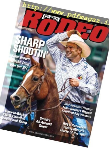 Spin to Win Rodeo – August 2017 Cover