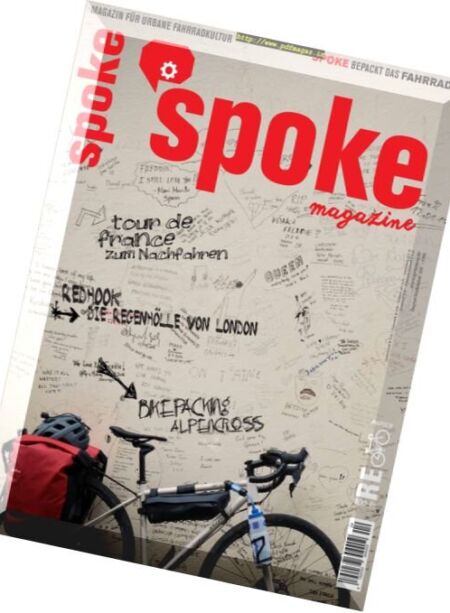 Spoke Magazine Germany – August-September 2017 Cover