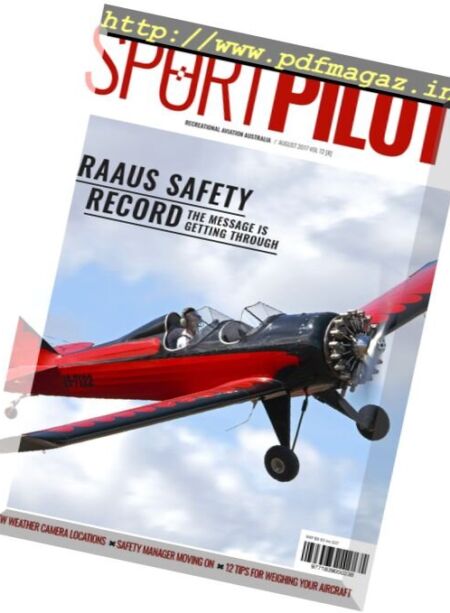 Sport Pilot – August 2017 Cover