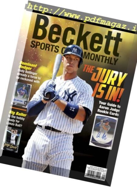 Sports Card Monthly – September 2017 Cover