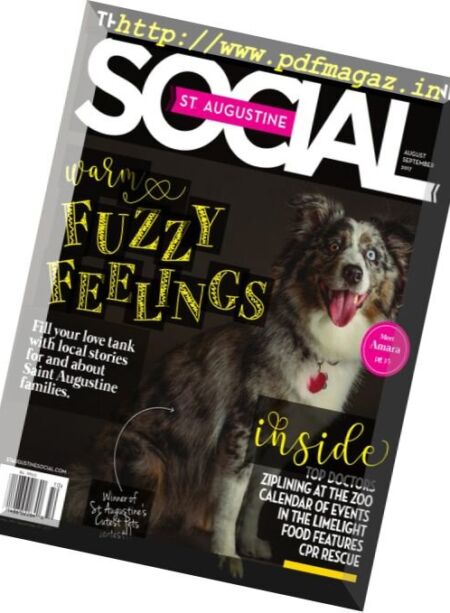 St. Augustine Social – August-September 2017 Cover