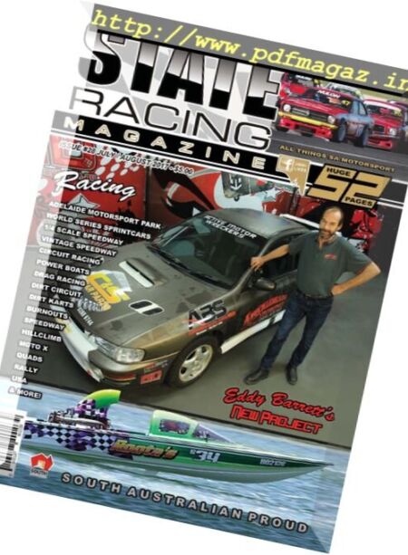 State Racing Magazine – July-August 2017 Cover