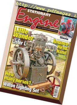 Stationary Engine – September 2017