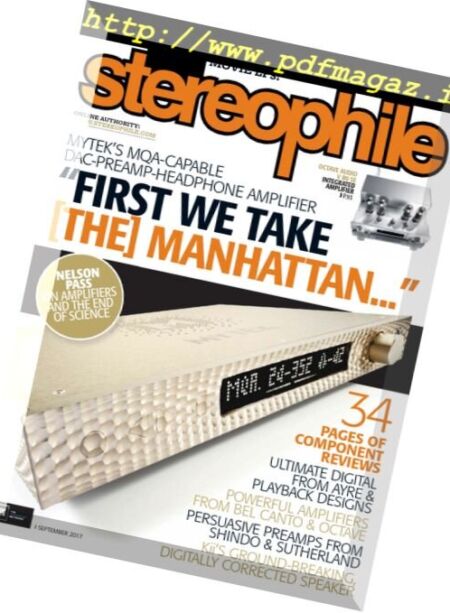 Stereophile – September 2017 Cover