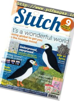 Stitch Magazine – August-September 2017