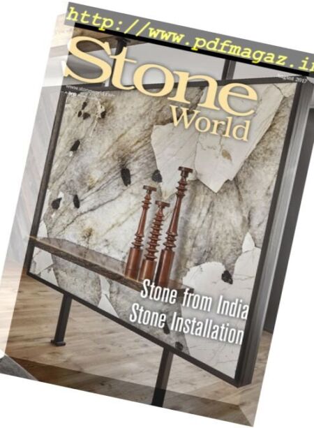 Stone World – August 2017 Cover