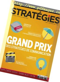 Strategies – 14 Septembre 2017