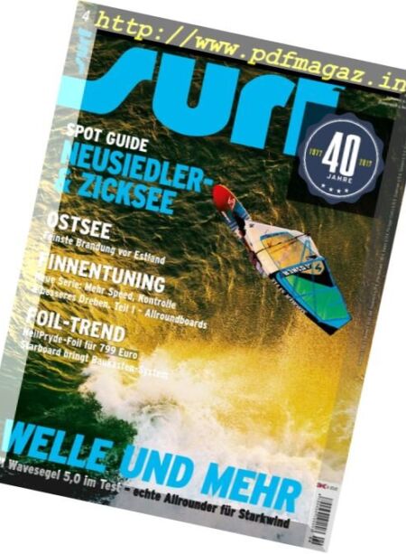 Surf Germany – April 2017 Cover