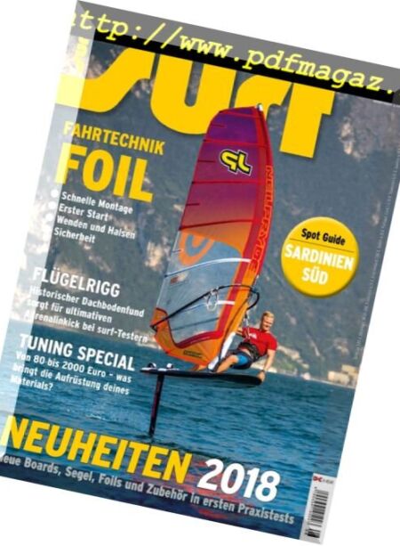 Surf Germany – August 2017 Cover