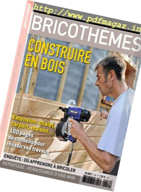 Systeme D Bricothemes – Septembre 2017 Cover