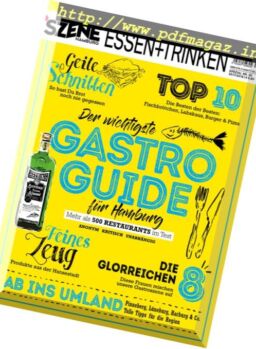 Szene Hamburg Spezial – Essen & Trinken 2017-2018