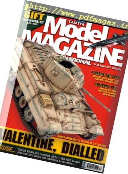 Tamiya Model Magazine International – Issue 262, August 2017 Cover