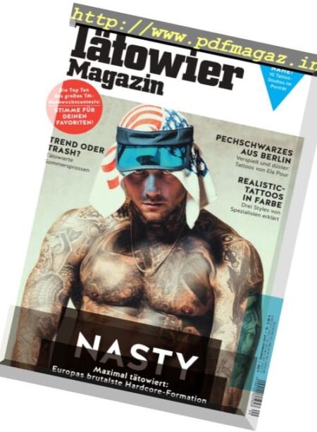 Tatowier Magazin – September 2017 Cover