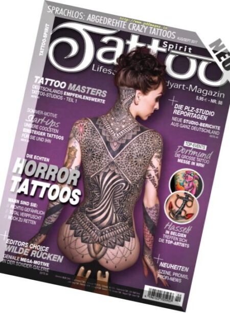 Tattoo-Spirit – August-September 2017 Cover