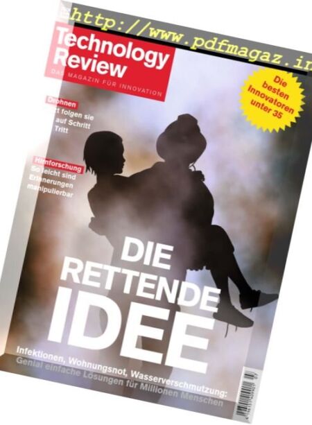 Technology Review Germany – Juli 2017 Cover