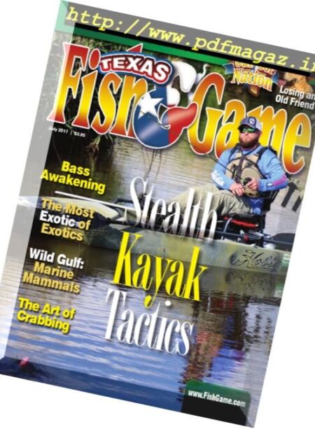 Texas Fish & Game – July 2017 Cover
