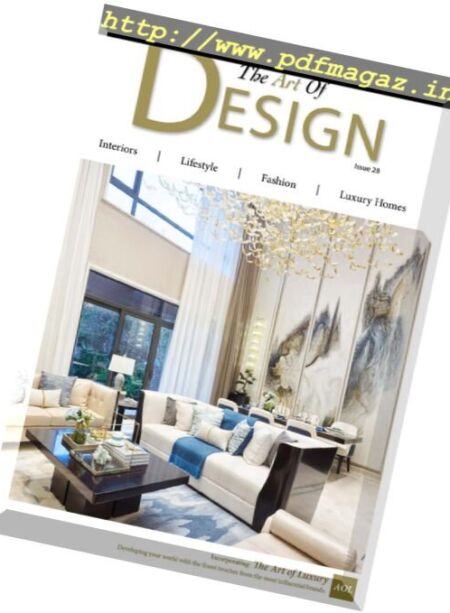 The Art Of Design – Issue 28, 2017 Cover