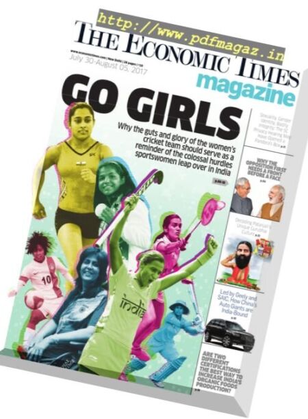 The Economic Times – 30 July 2017 Cover