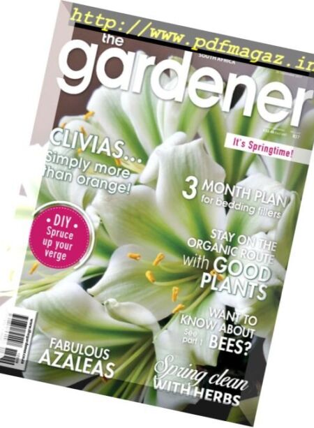 The Gardener South Africa – September 2017 Cover