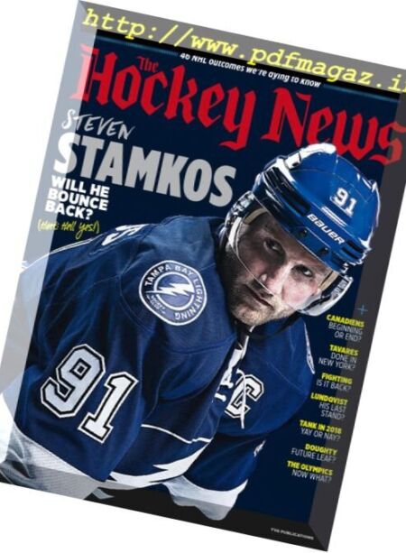 The Hockey News – 11 September 2017 Cover