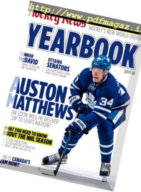 The Hockey News – Yearbook 2017-2018 Cover